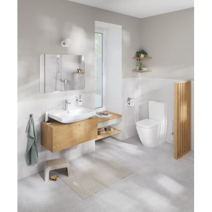 GROHE 40374001 - Sada na čistenie WC ESSENTIALS 12,1 x 39,8 cm chróm
