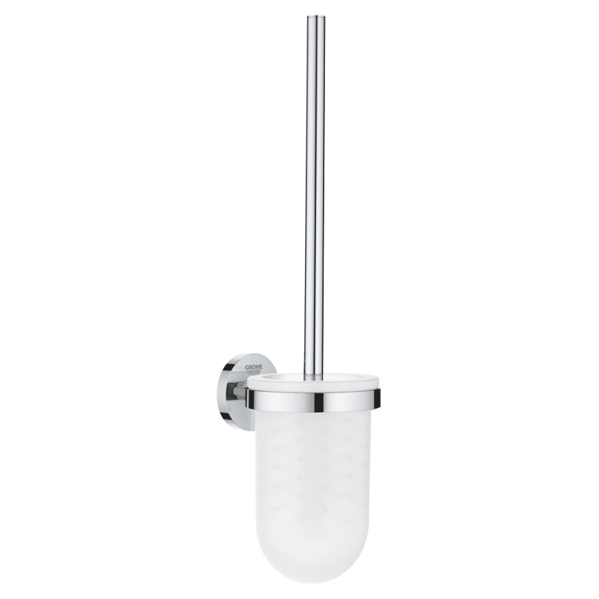 GROHE 40374001 - Sada na čistenie WC ESSENTIALS 12,1 x 39,8 cm chróm