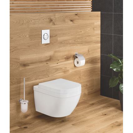 GROHE 40374001 - Sada na čistenie WC ESSENTIALS 12,1 x 39,8 cm chróm