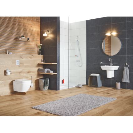 GROHE 40374001 - Sada na čistenie WC ESSENTIALS 12,1 x 39,8 cm chróm