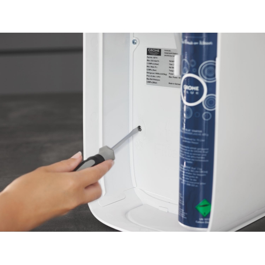 GROHE 40404001 - Filter GROHE BLUE, veľkosť S, biely