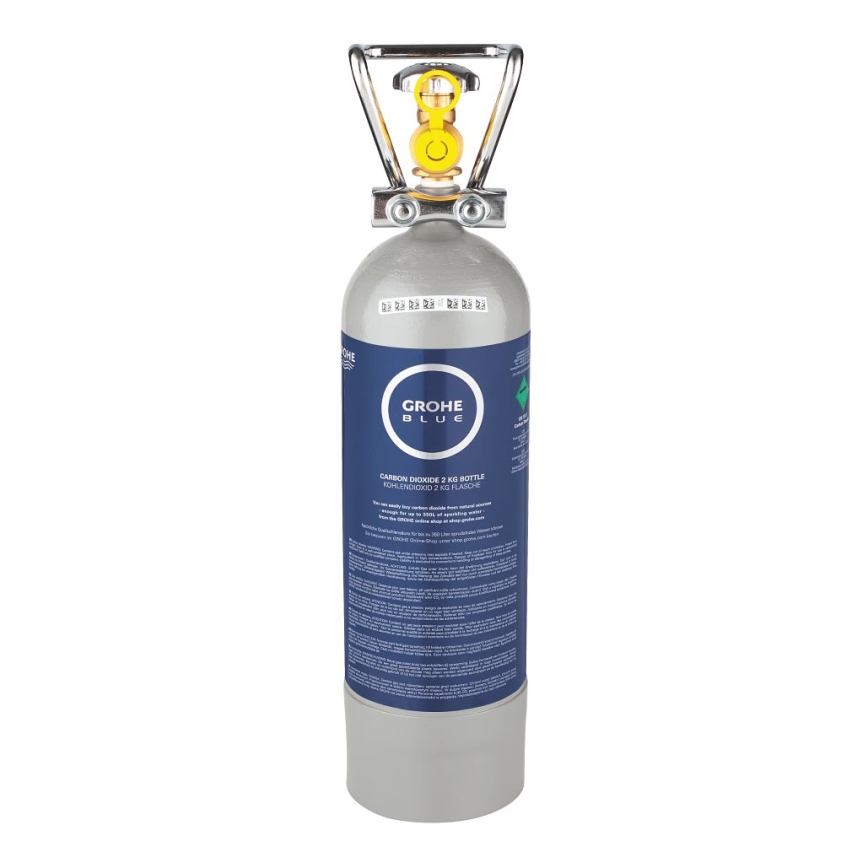 GROHE 40423000 - Štartovacia sada GROHE BLUE 2 kg CO2 nerezová fľaša