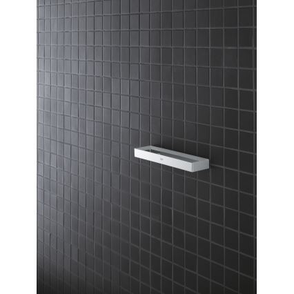 GROHE 40766000 - Držiak na uteráky SELECTION CUBE 25 × 6 × 1,5 cm lesklý chróm