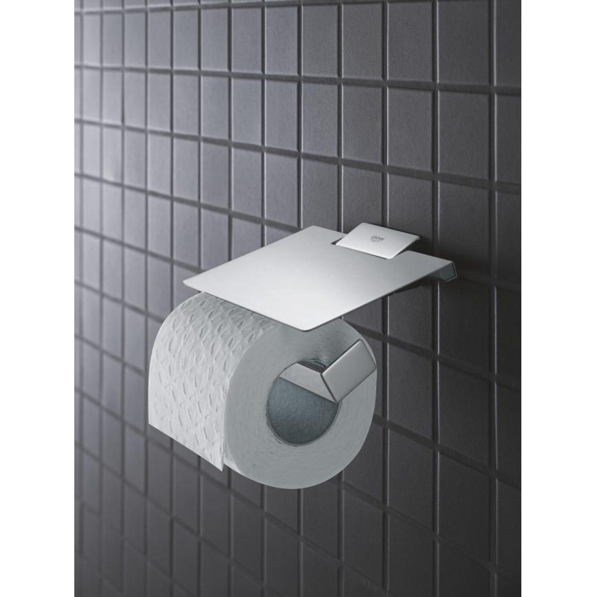 GROHE 40781000 - Držiak toaletného papiera SELECTION CUBE lesklý chróm