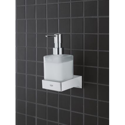 GROHE 40805000 - Dávkovač tekutého mydla SELECTION CUBE 300 ml lesklý chróm