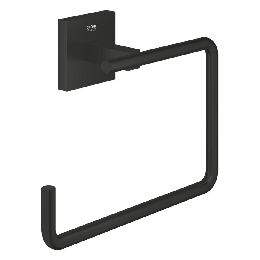 GROHE 409752430 - Držiak na uteráky START CUBE 18,8 x 13,8 cm čierny