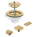 GROHE 40996GN0 - Odpadová súprava pre kuchynské drezy zlatá