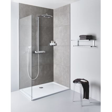 GROHE 41038000 - Rohová sprchová vanička SELECTION lesklý chróm