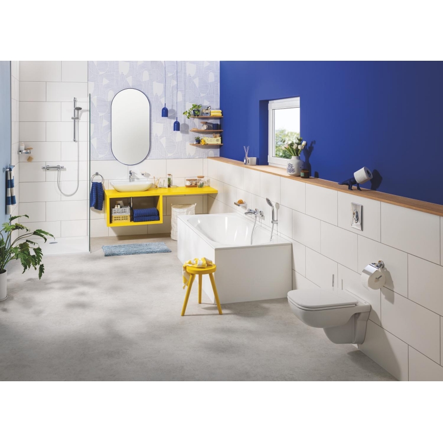 GROHE 41106000 - Rohová sprchová polica START CUBE 16 cm lesklý chróm