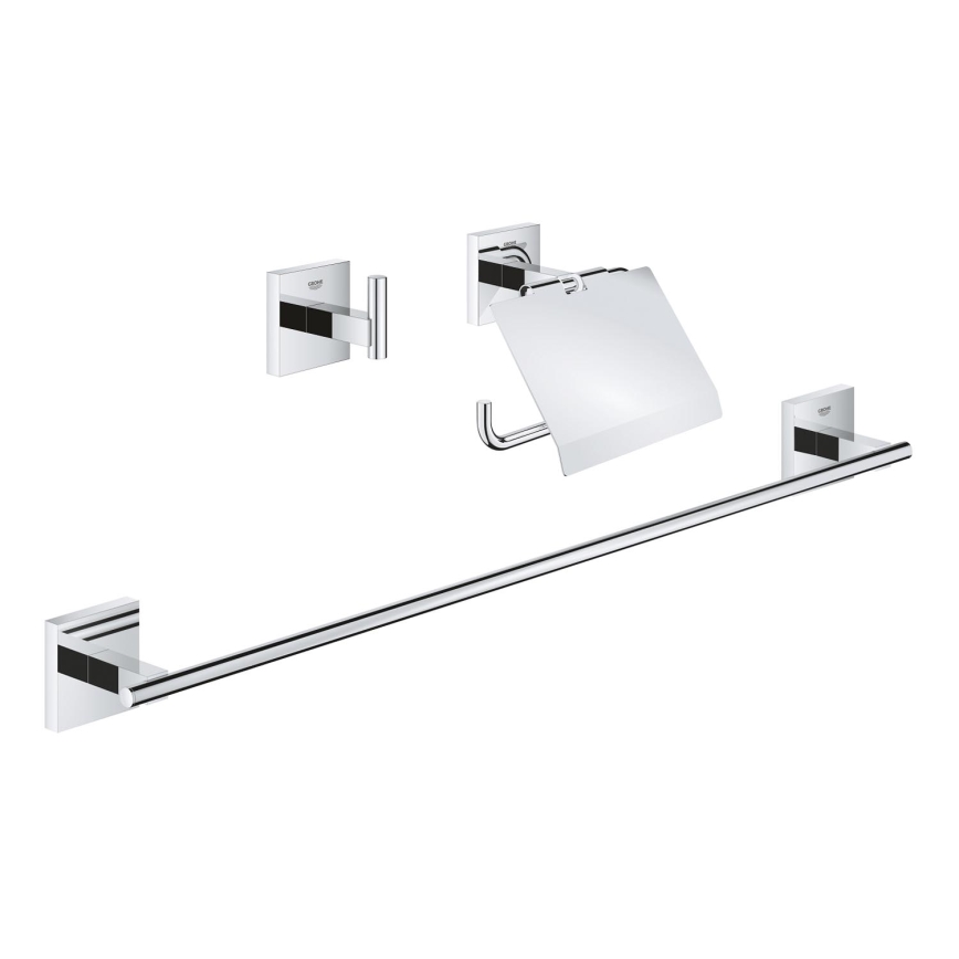 GROHE 41124000 - Sada doplnkov START CUBE 558 mm lesklý chróm