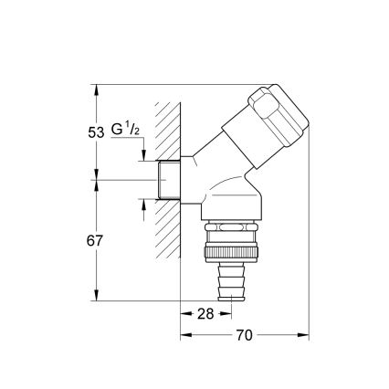 GROHE 41190000 - Sada armatúr DN 15, lesklý chróm