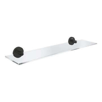 GROHE 412022430 - Sklenená polica START 530 mm čierna