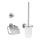 GROHE 41204DC0 - Sada doplnkov na WC 3 v 1 START, nerez