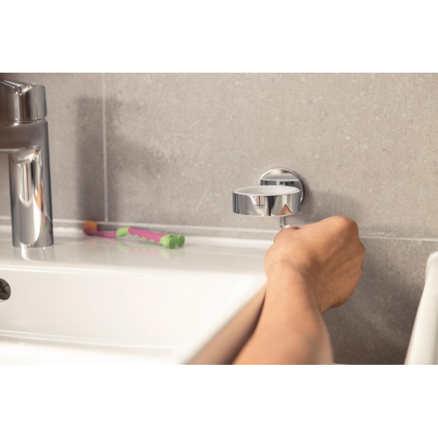 GROHE 41204DC0 - Sada doplnkov na WC 3 v 1 START, nerez