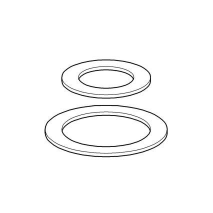 GROHE 43808000 - Tesnenie pre vypúšťací piest čierne