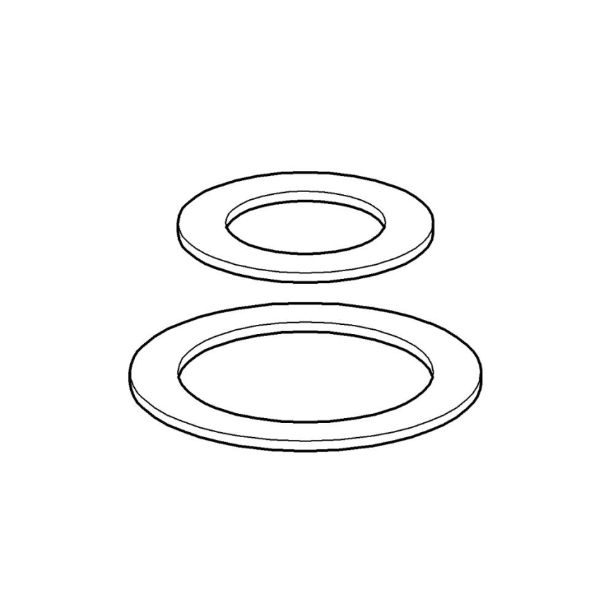 GROHE 43808000 - Tesnenie pre vypúšťací piest čierne