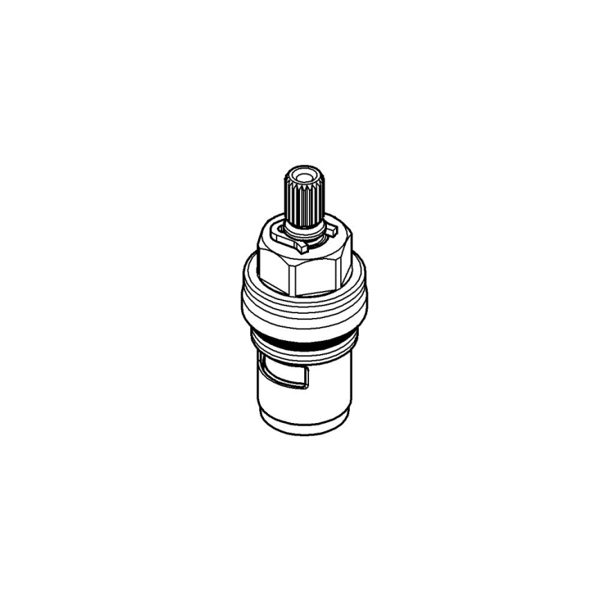 GROHE 45882000 - Keramická kartuša DN 15, lesklý chróm