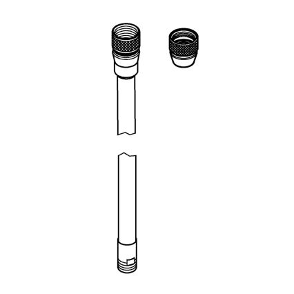 GROHE 46174000 - Sprchová hadica METALFLEX 1500 mm lesklý chróm