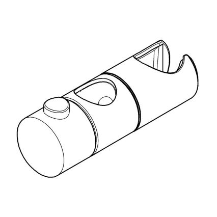 GROHE 48099000 - Vodiaci prvok TEMPESTA 21,8 mm lesklý chróm