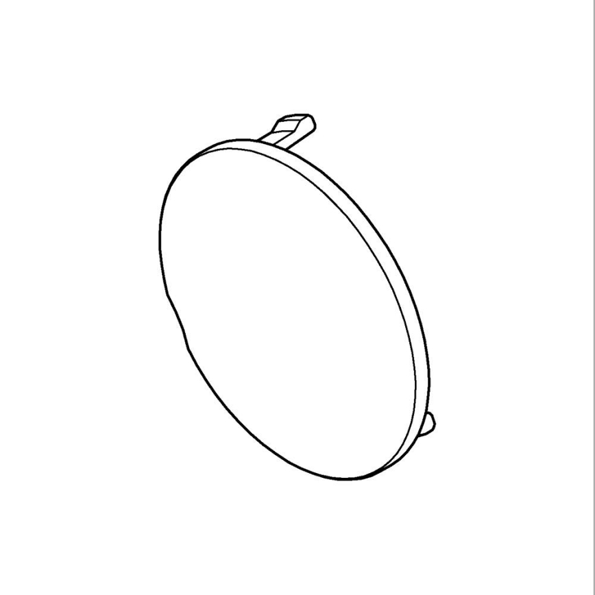 GROHE 6458500M - Krytka pre statické rukoväte, lesklý chróm