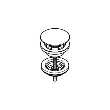 GROHE 65807GL0 - Odtoková súprava ESSENCE zlatá