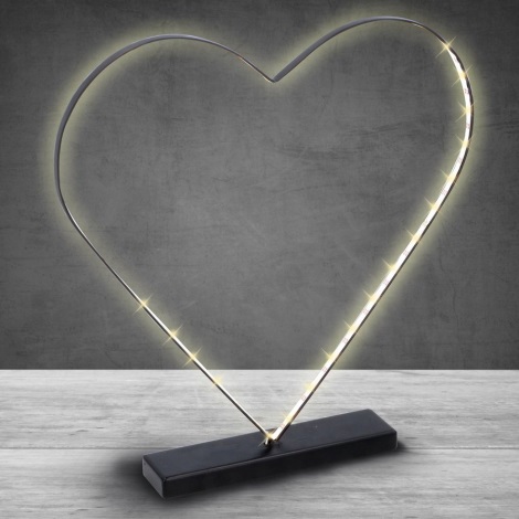 Grundig - LED Dekorácia HEART LED/3xAA