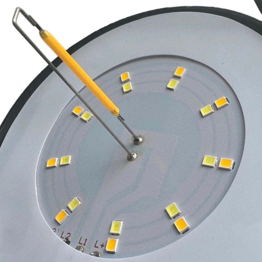 Grundig - LED kempingová svietilka LED/3xAA 3000/4500/6000K IP44 čierna