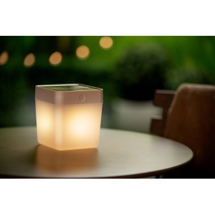 Grundig - LED RGB Solárna lampa LED/3,7V