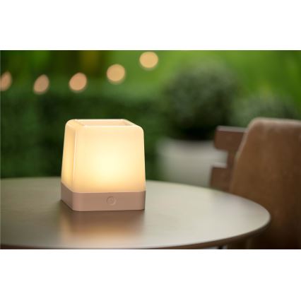 Grundig - LED RGB Solárna lampa LED/3,7V