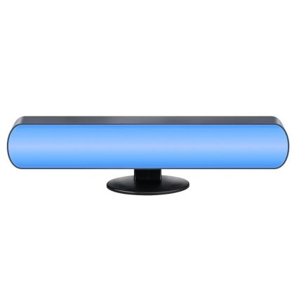 Grundig - LED RGBW Stmievateľná stolná lampa LED/0,7W/5V čierna + diaľkové ovládanie