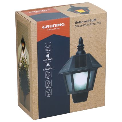 Grundig - LED Solárne nástenné svietidlo LED/1,2V IP44