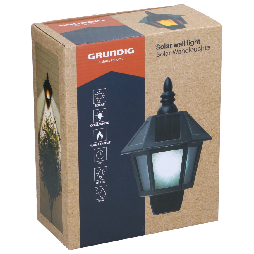 Grundig - LED Solárne nástenné svietidlo LED/1,2V IP44