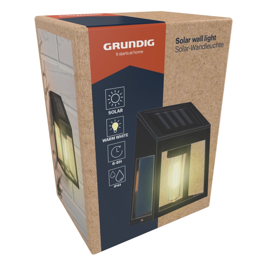 Grundig - LED Solárne nástenné svietidlo LED/1,2V IP44