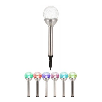 Grundig - LED solárne svietidlo 1xLED/1,2V 600 mAh multicolor