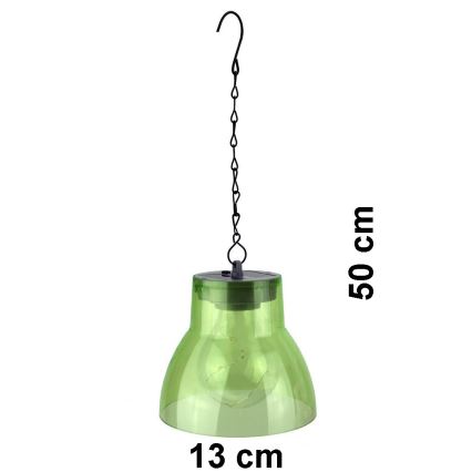 Grundig - LED Solárne svietidlo LED/1xAAA modrá