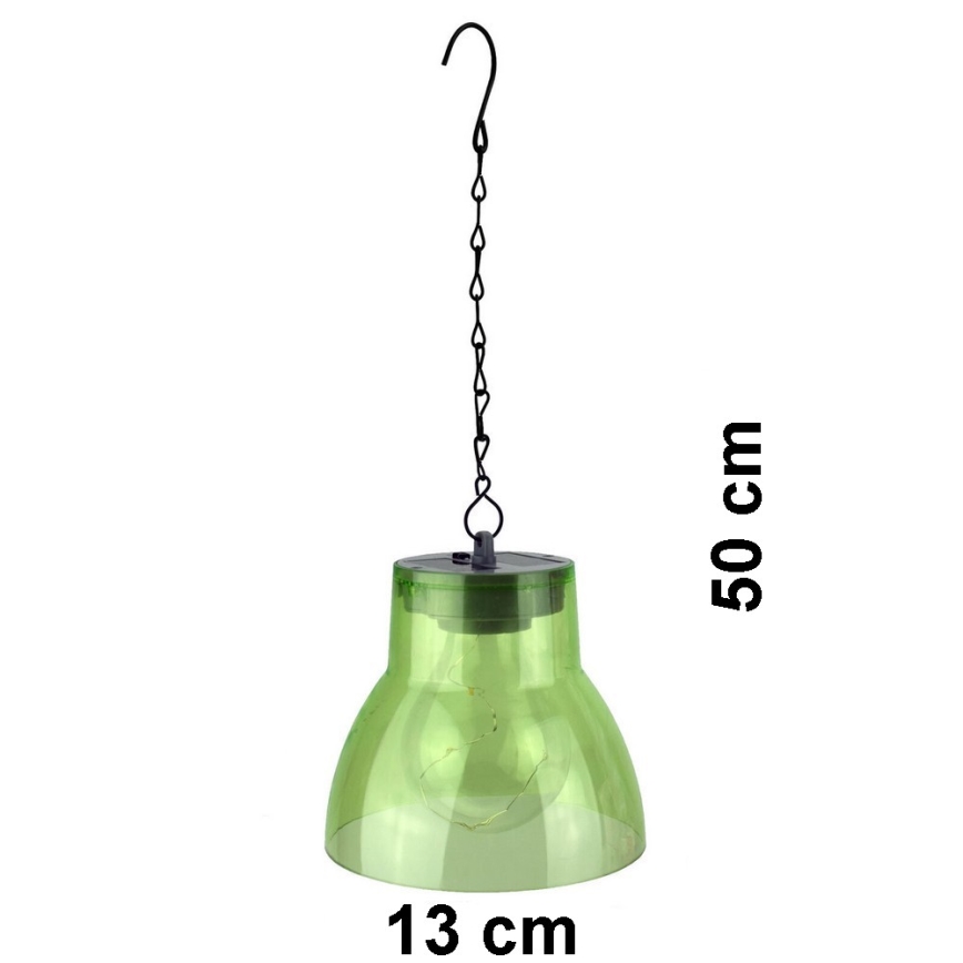 Grundig - LED Solárne svietidlo LED/1xAAA šedá