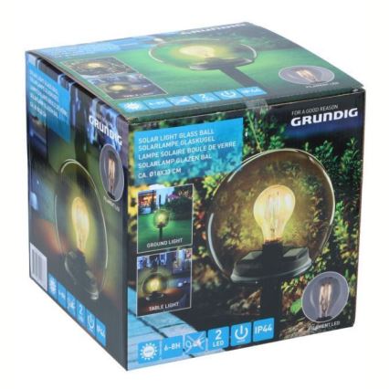 Grundig - LED Solárne svietidlo LED/3,7V 500 mAh IP44