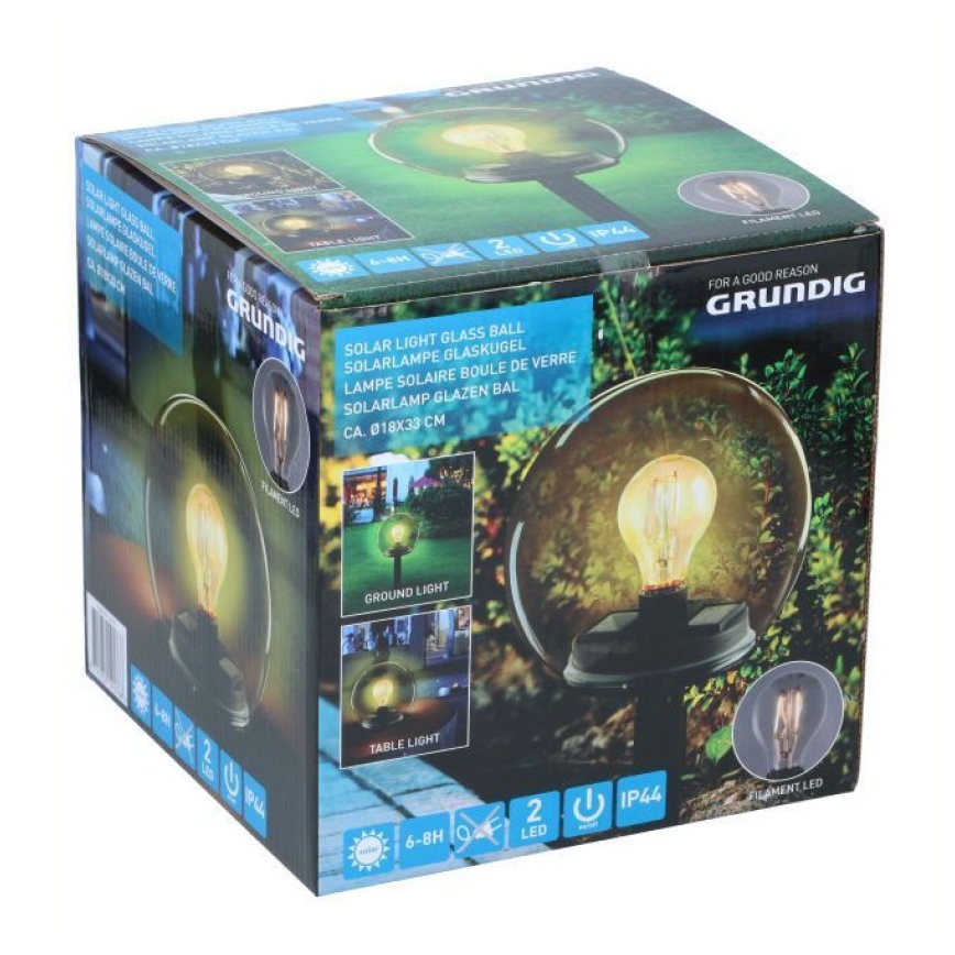 Grundig - LED Solárne svietidlo LED/3,7V 500 mAh IP44