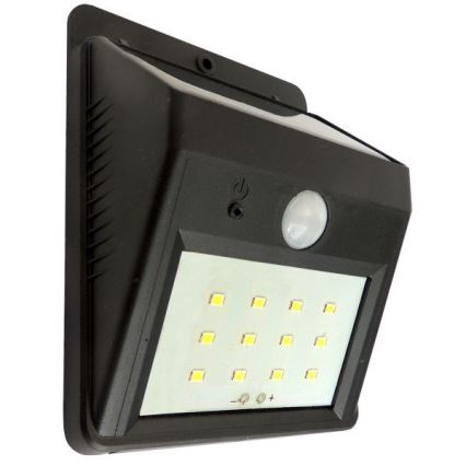 Grundig - LED Solárne svietidlo so senzorom 1xLED/0,25W/1xAA 600 mAh