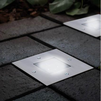 Grundig - LED solárne zapustené svietidlo 2xLED/1,2V 600 mAh IP44