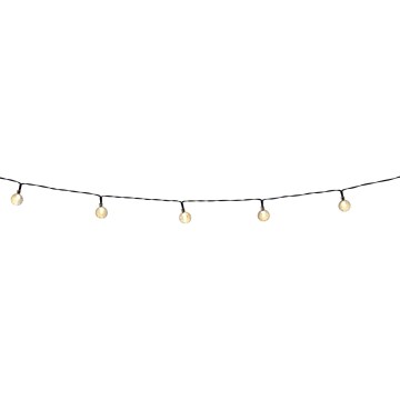 Grundig - LED Stmievateľná solárna reťaz 50xLED/8 funkcií 9,35m IP44 teplá biela + diaľkové ovládanie
