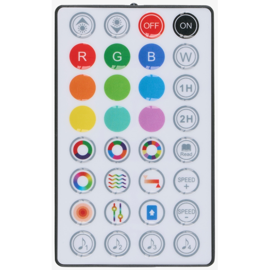 Grundig - LED RGB Stmievateľná stojacia lampa 2v1 LED/230V + diaľkové ovládanie