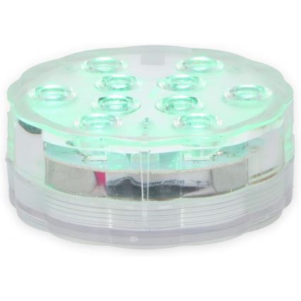 Grundig - Sada 3× LED RGBW stmievateľných svietidiel LED/3 W/3×AAA IP65 + diaľkové ovládanie