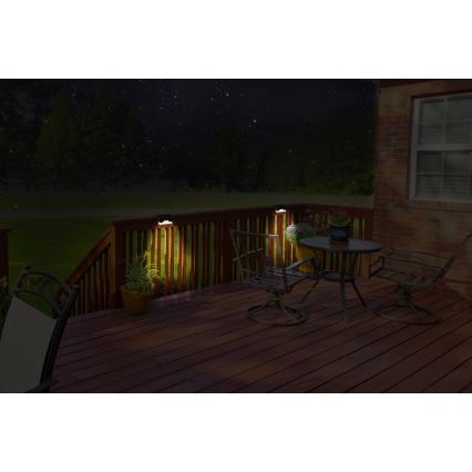 Grundig - SADA 4x LED Solárne nástenné svietidlo LED/1,2V IP44