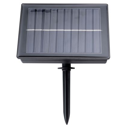 Grundig - Solárna stmievateľná svetelná reťaz 50 LED/8 funkcií 9,35 m teplá biela 1200 mAh IP44 + diaľkové ovládanie