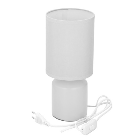 Grundig - Stolná lampa 1xE27/40W/230V biela
