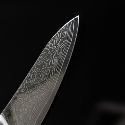 Gudaro - Damaskový kuchynský nôž TAKUMI 3,5, 67 vrstiev ocele, dĺžka 9,5 cm, orech
