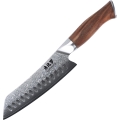 Gudaro - Damaškový Santoku kuchynský nôž TAKUMI 7