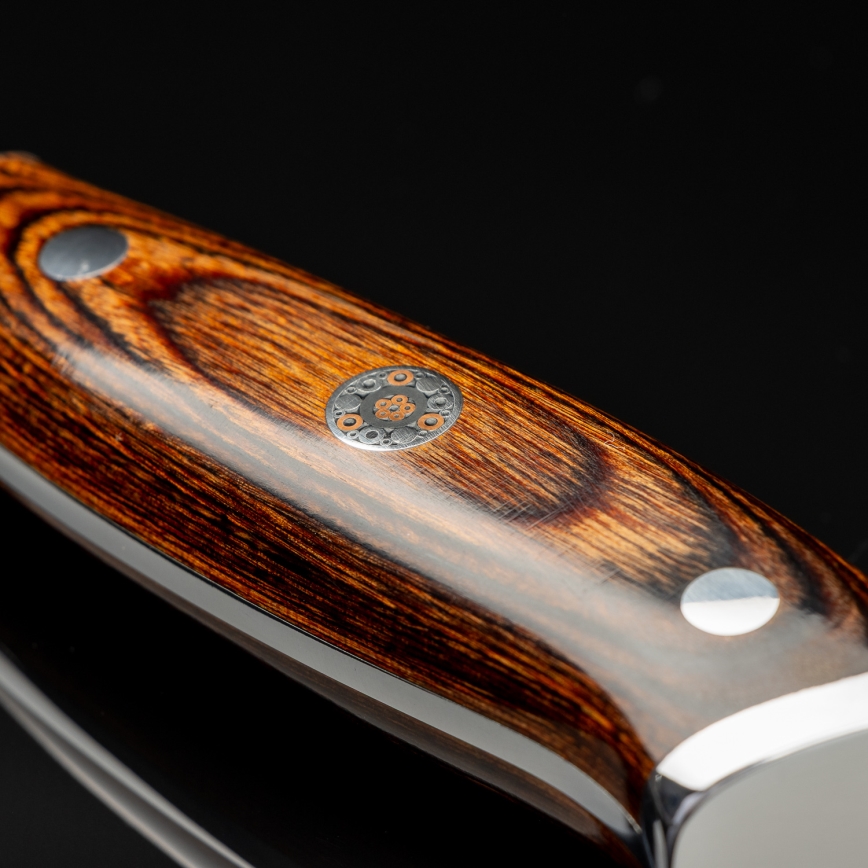 Gudaro - Damaškový šéfkuchársky nôž FENG 8, 67 vrstiev ocele, dĺžka 20 cm