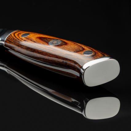 Gudaro - Kuchynský nôž SANTOKU 17,5 cm damašská oceľ